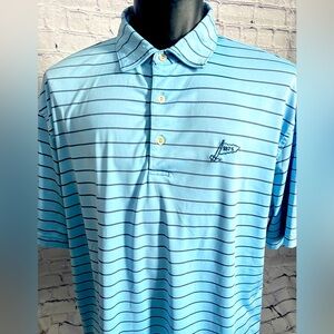 PETER MILLAR mens large Summer Comfort golf polo
